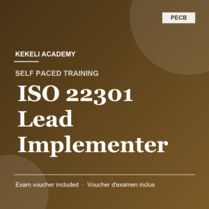 Self Paced PECB ISO 22301 Lead Implementer – Voucher d'examen inclus